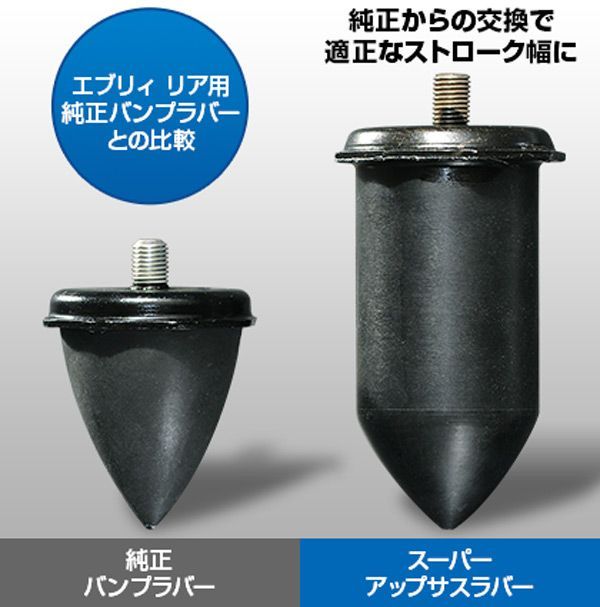 ESPELIR エスペリア スーパーアップサス 1台分セット ハイゼットカーゴ
