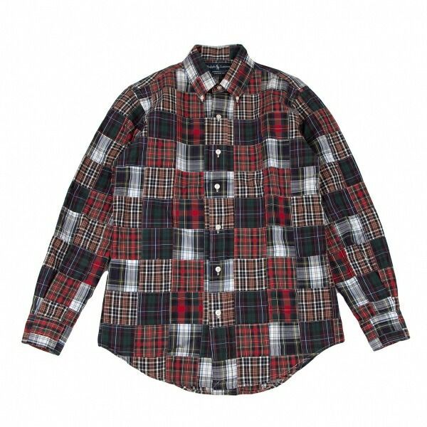 ラルフローレンRALPH LAUREN ポニーワンポイント刺繍パッチワーク