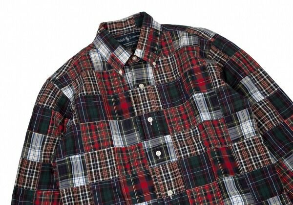 ラルフローレンRALPH LAUREN ポニーワンポイント刺繍パッチワーク