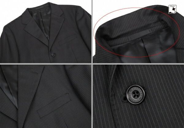 バーバリー ブラックレーベルBURBERRY BLACK LABEL ウールピン