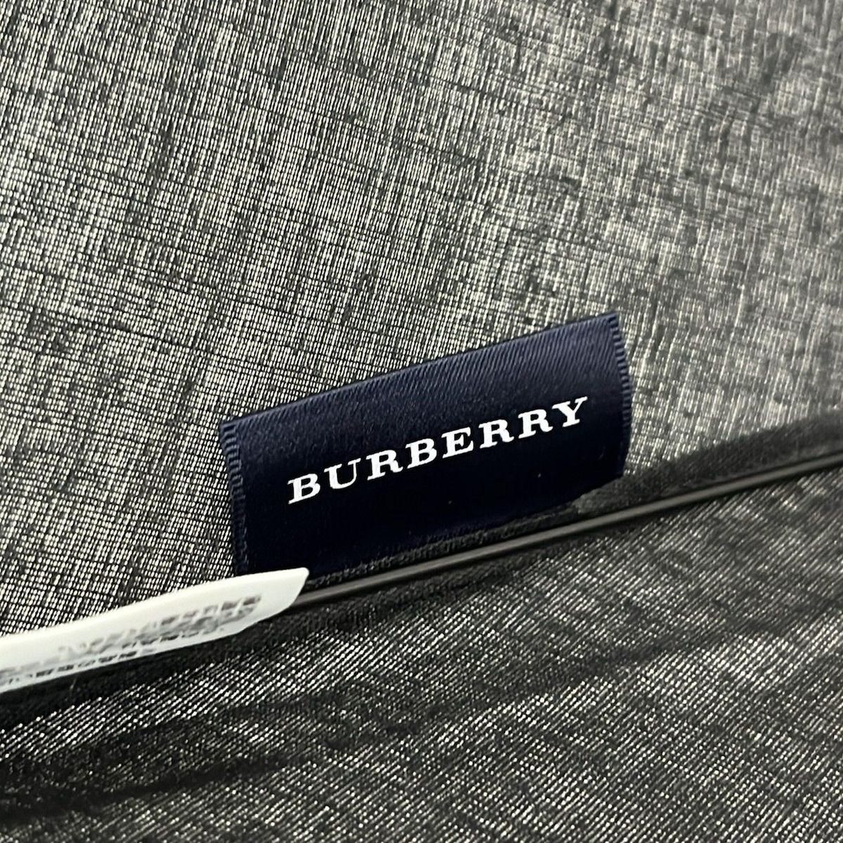 BURBERRY/Burberry(バーバリー) 日傘美品 - 黒×ベージュ×レッド