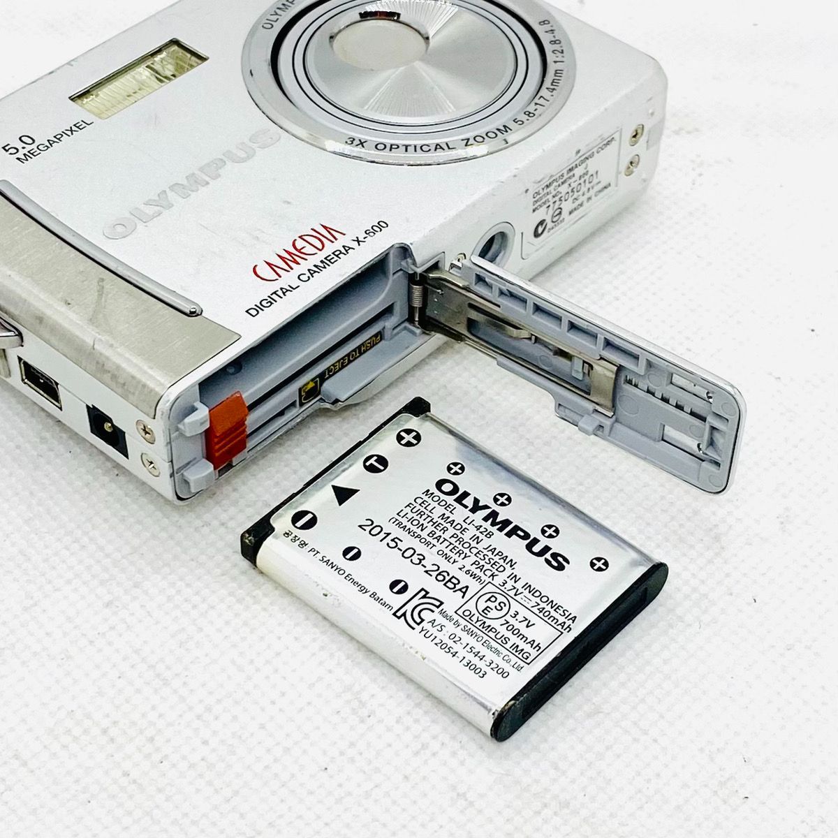 OLYMPUS オリンパス CAMEDIA X-600 コンパクト デジタルカメラ - メルカリ