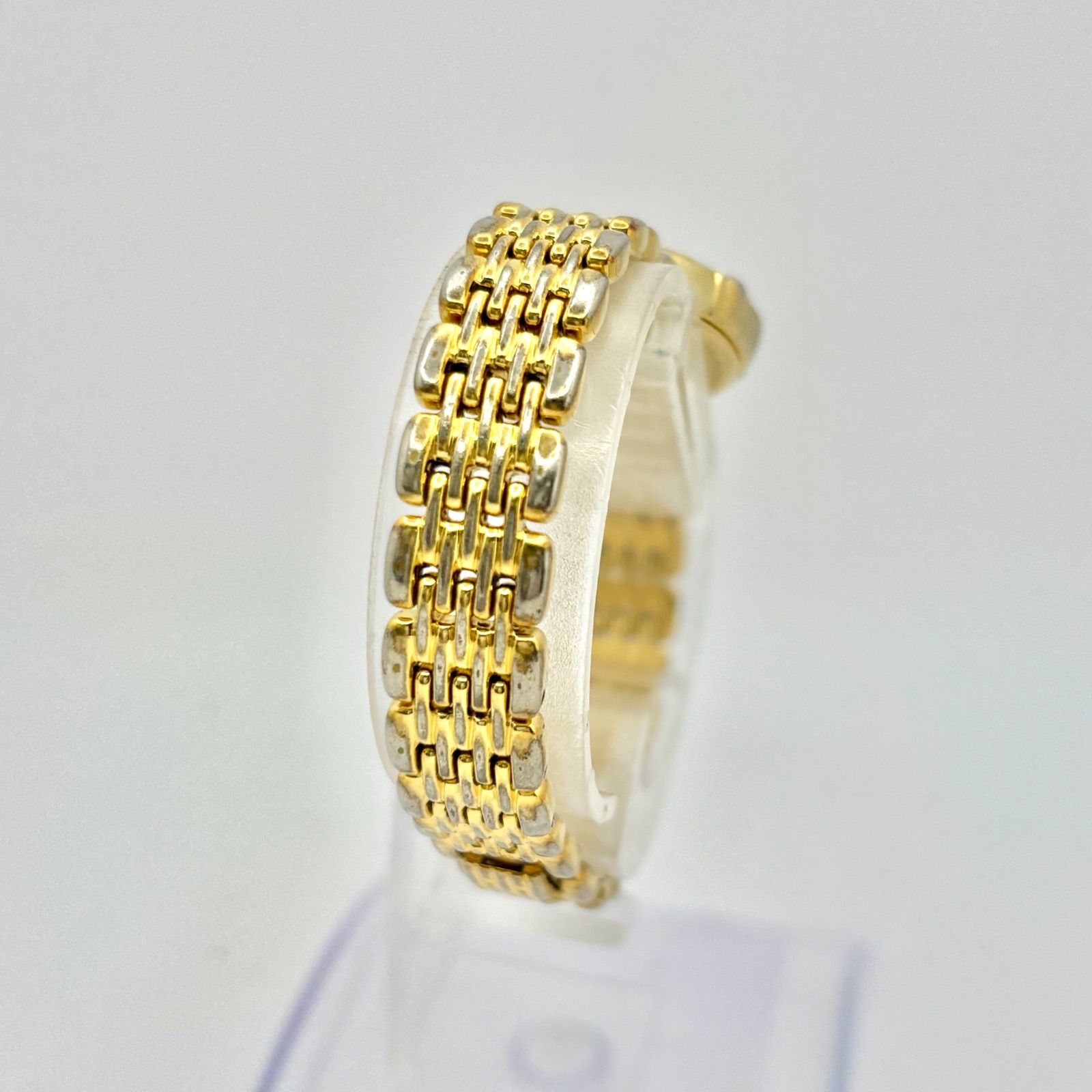 レア／超美品✨SEIKO エクセリーヌ 2Pダイヤ レディース 腕時計 ゴールド 新品電池】SEIKO セイコー EXCELINE エクセリーヌ 7Pダイヤ レディース