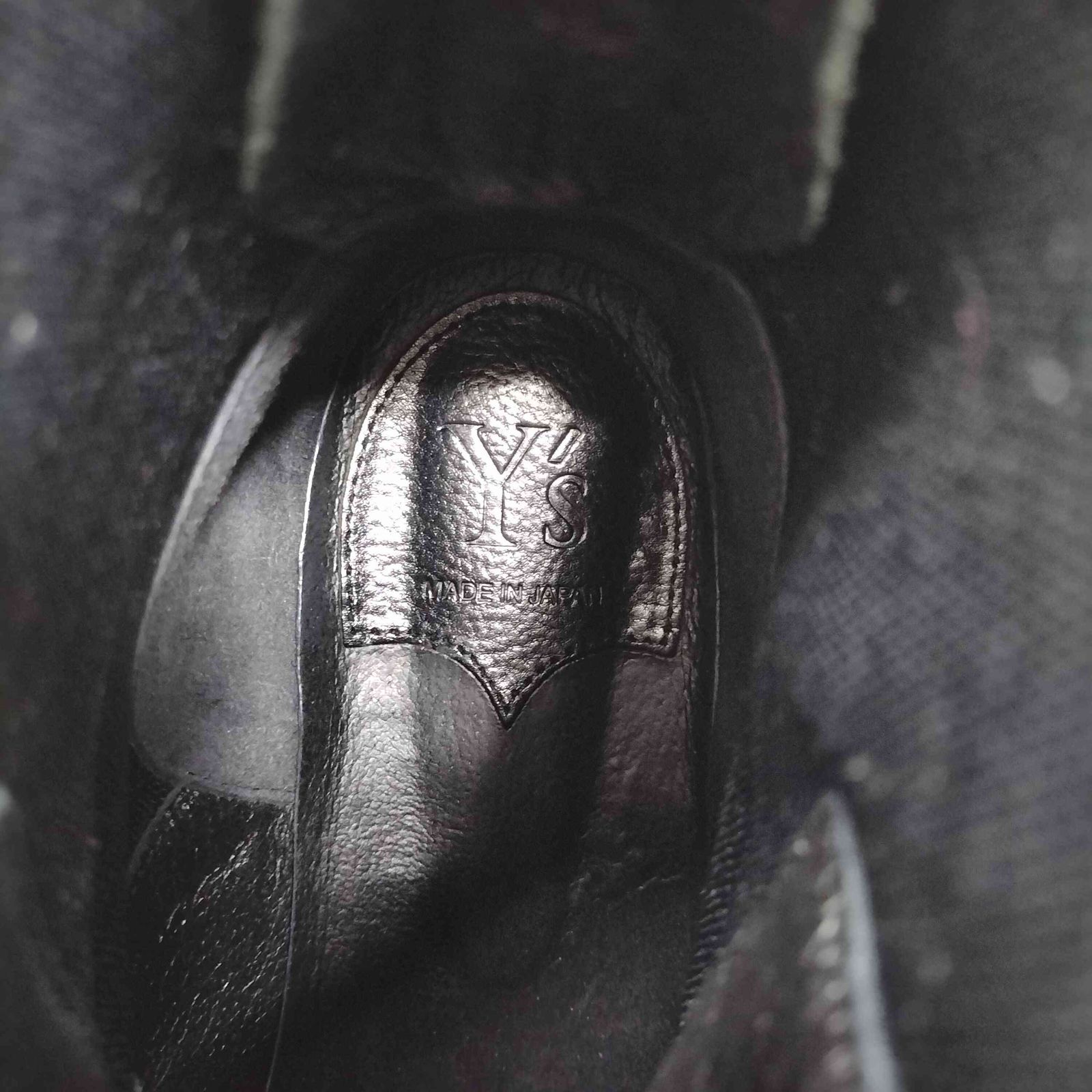 ワイズ Ys ウィングチップ サイドゴアブーツ レディース 表記無 - メルカリ