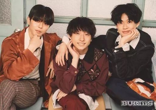 中古】生写真(男性) BUDDiiS/FUMINORI・SEIYA・FUMIYA/横型・膝上