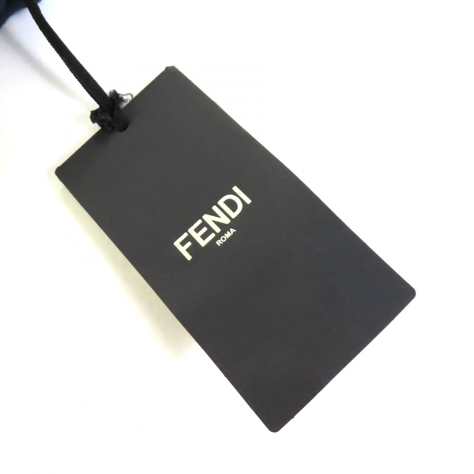 未使用品△FENDI フェンディ 2022年製 FB0689 FFロゴ総柄 コットン