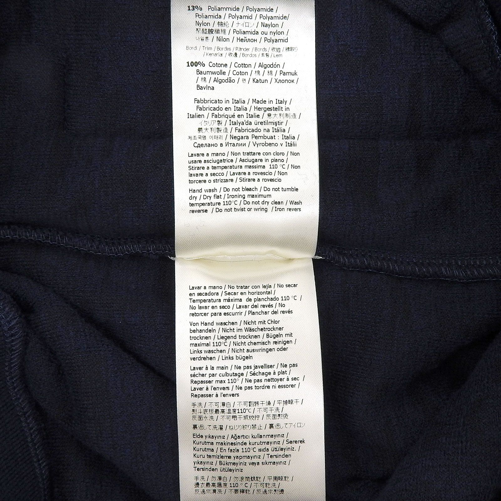 未使用品△FENDI フェンディ 2022年製 FB0689 FFロゴ総柄 コットン