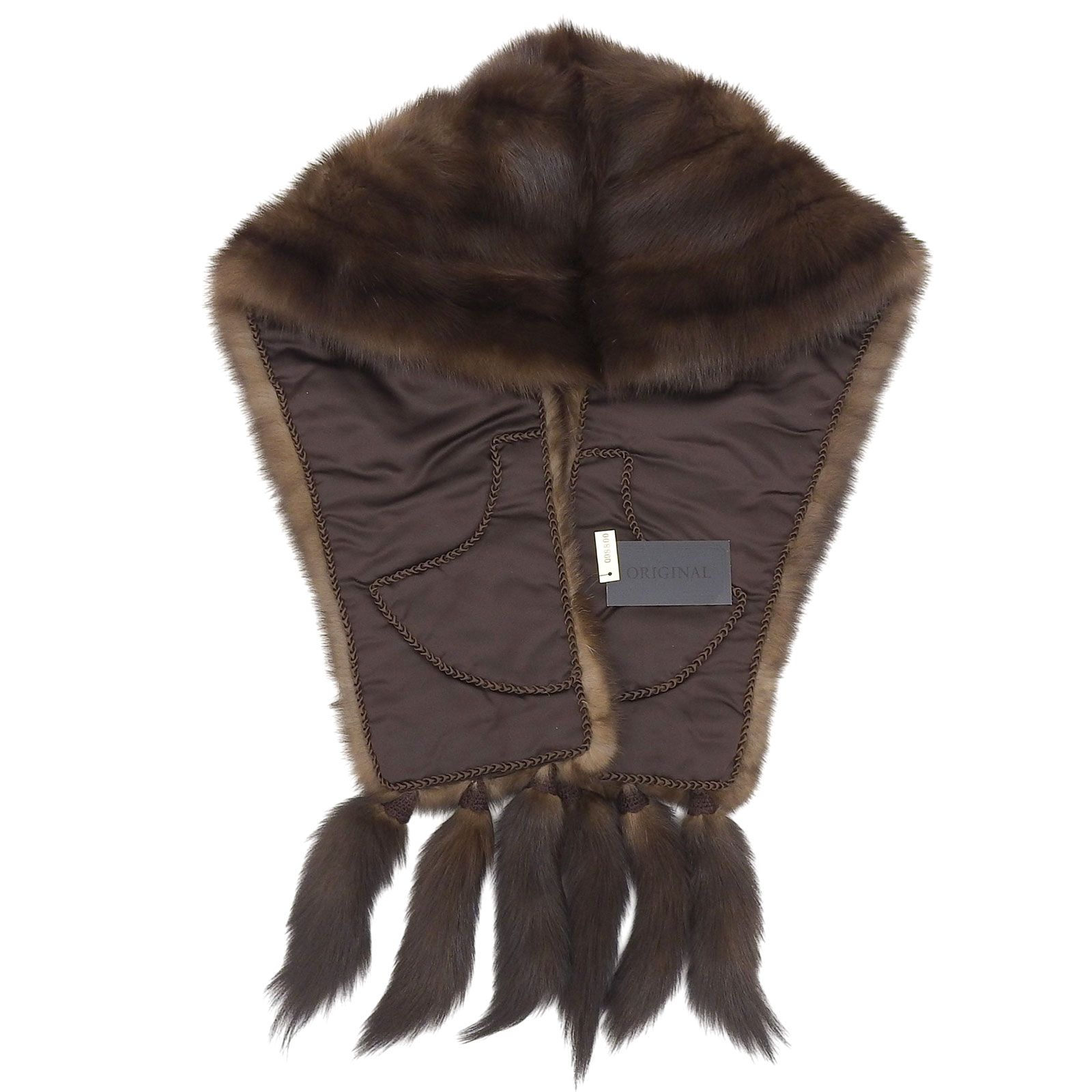 未使用品△SOBOL ソボル ロシアンセーブル RUSSIAN SABLE 房付き 本