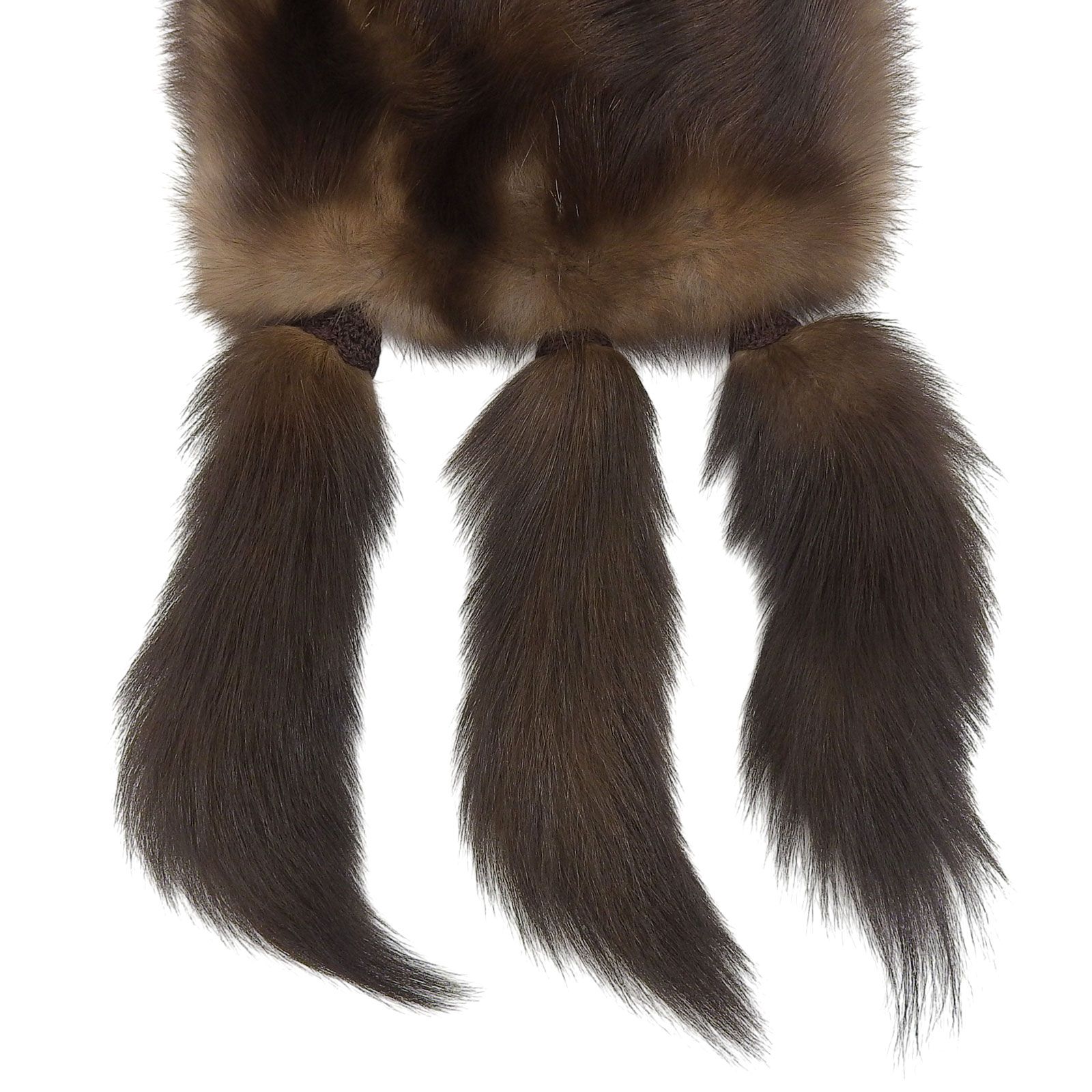 未使用品△SOBOL ソボル ロシアンセーブル RUSSIAN SABLE 房付き 本