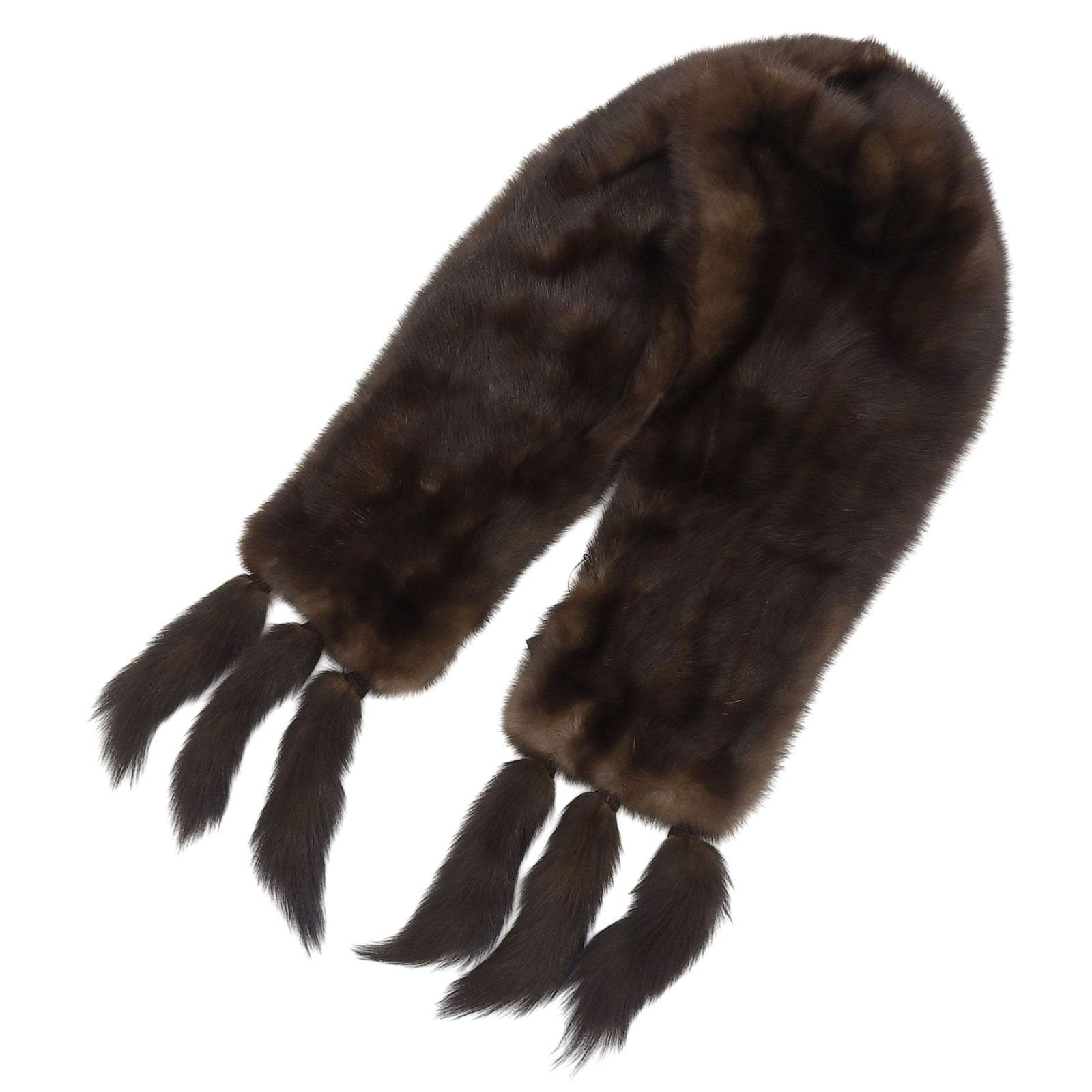 未使用品△SOBOL ソボル ロシアンセーブル RUSSIAN SABLE 房付き 本