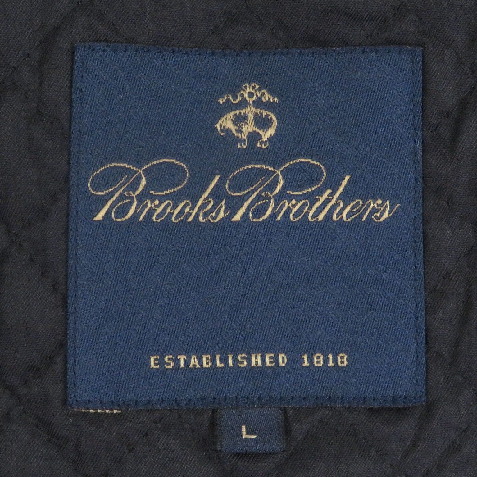 美品□Brooks Brothers ブルックスブラザーズ 中綿ウールライナー付き