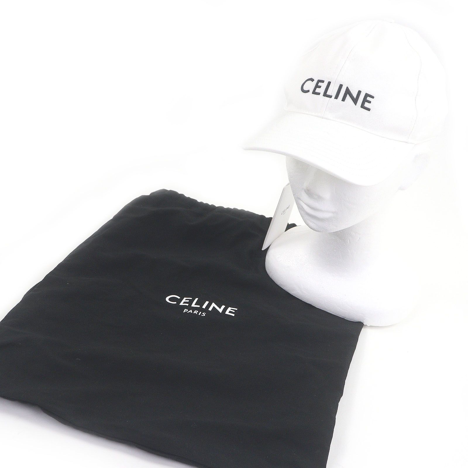 未使用品□CELINE セリーヌ 2AUS9969P ロゴエンブロイダリー 刺繍