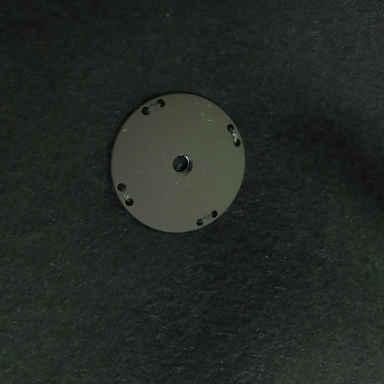 極美品◇FENDI フェンディ FF8369 ウール100％ フォックスファー