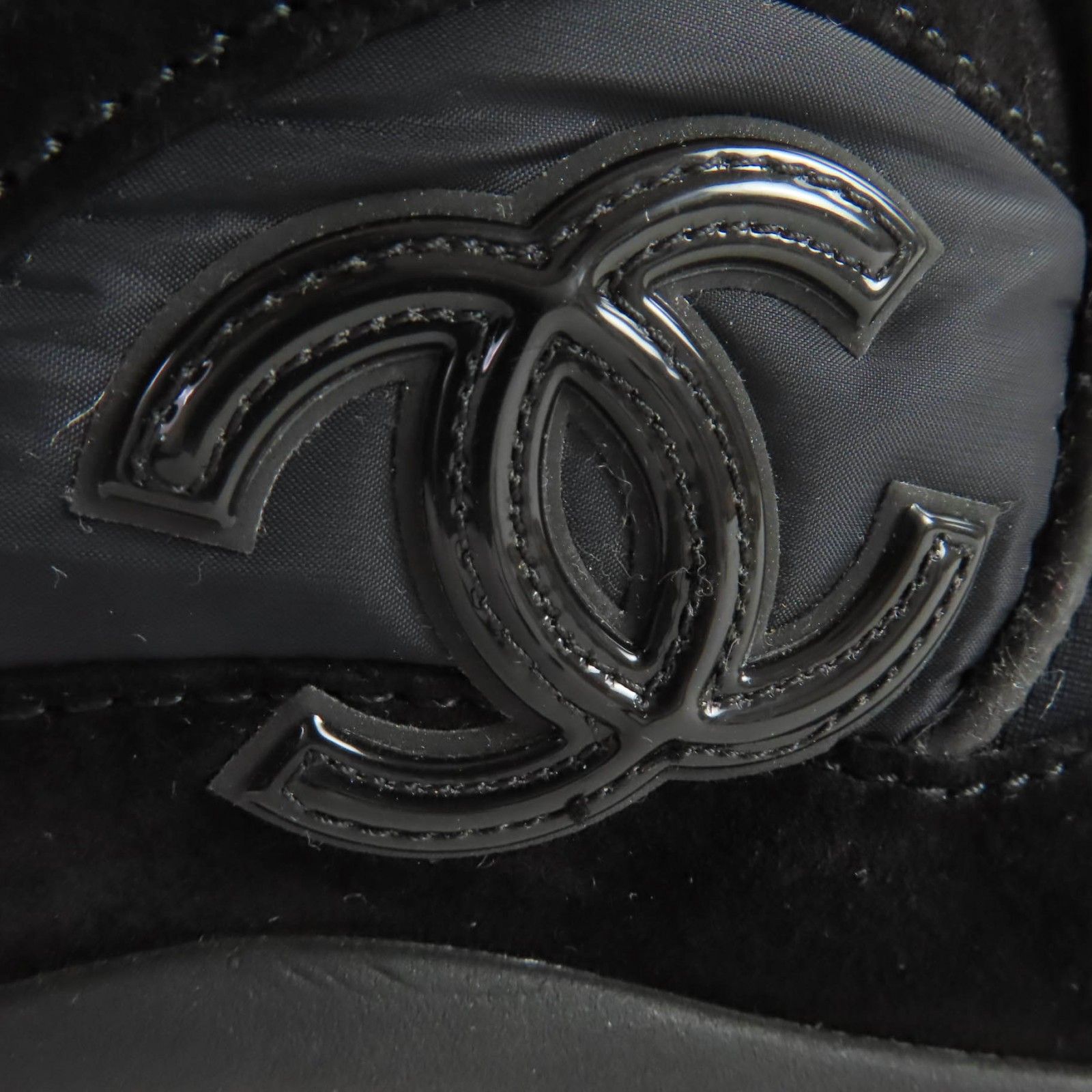 美品☆CHANEL シャネル G34360 スウェードレザー ココマーク