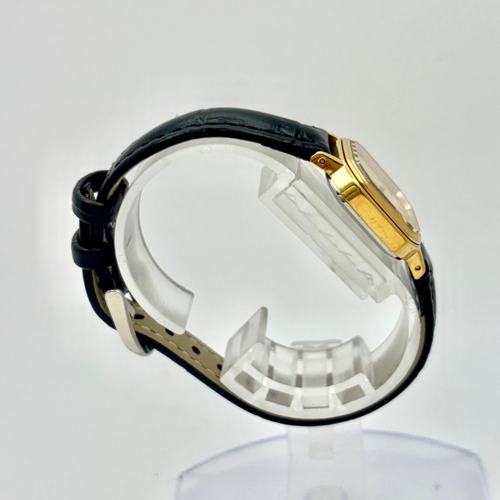 新品電池】SEIKO セイコー ゴールド オクタゴン レディース 腕時計