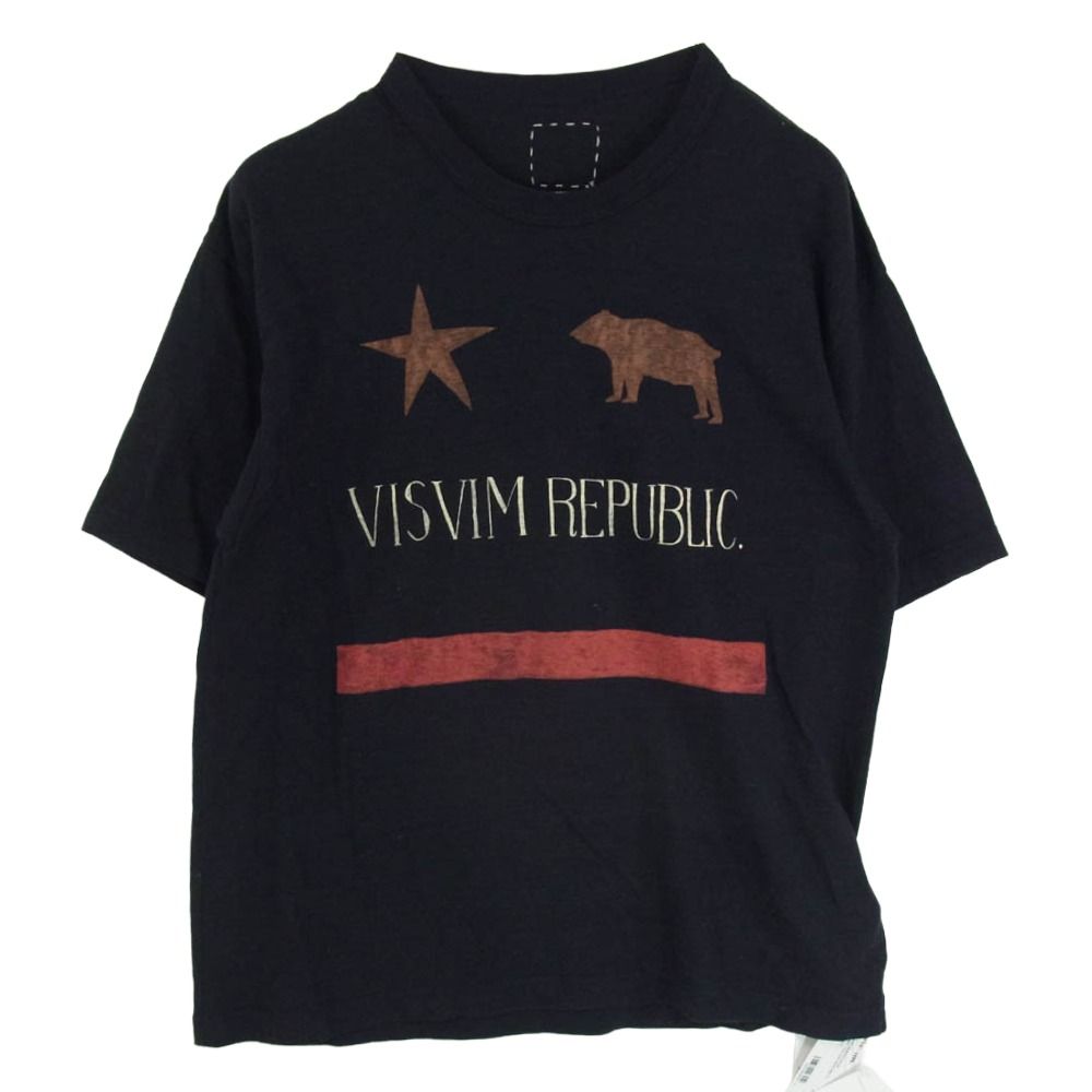VISVIM ビズビム 25AW 0125205010024 JUMBO TEE S/S REPUBLICNAVY 