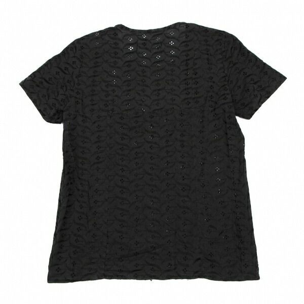 トリコ　コムデギャルソン　刺繍　トップス トリココムデギャルソンtricot COMME des GARCONS 総柄刺繍半袖