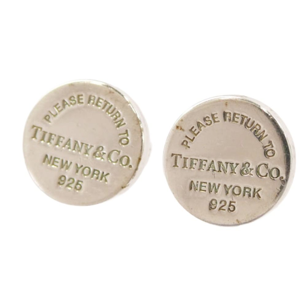 TIFFANY-Co. ティファニー リターン トゥ スタッドピアス 両耳用 シルバー系