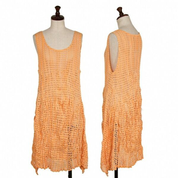 プリーツプリーズPLEATS PLEASE カットワークデザインノースリーブ