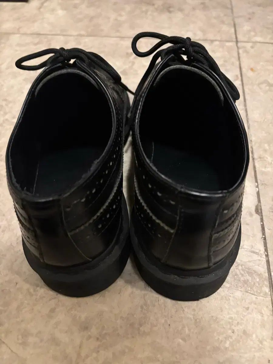 UK 7 DR MARTENS ドクターマーチン 1461 ウール ウイングチップ 260