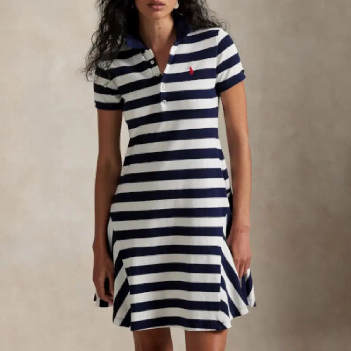 ポロ ラルフローレン ストライプ ワンピース 新品 正規品 - メルカリ