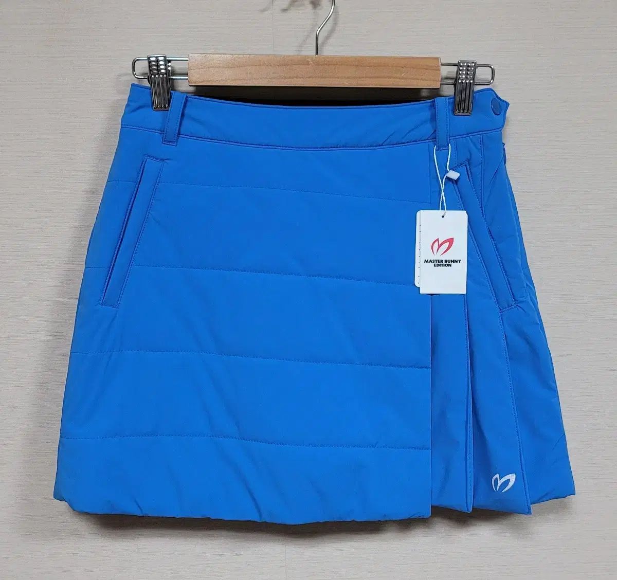 マスターバニー レディース ダウン プリーツ キルティング キュロット