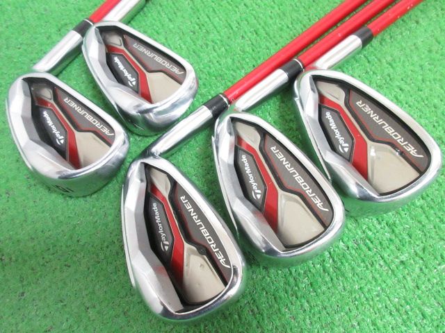 テーラーメイド エアロバーナー アイアンセット 5本 #6-Pw TM7-415(R