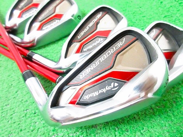 テーラーメイド エアロバーナー アイアンセット 5本 #6-Pw TM7-415(R