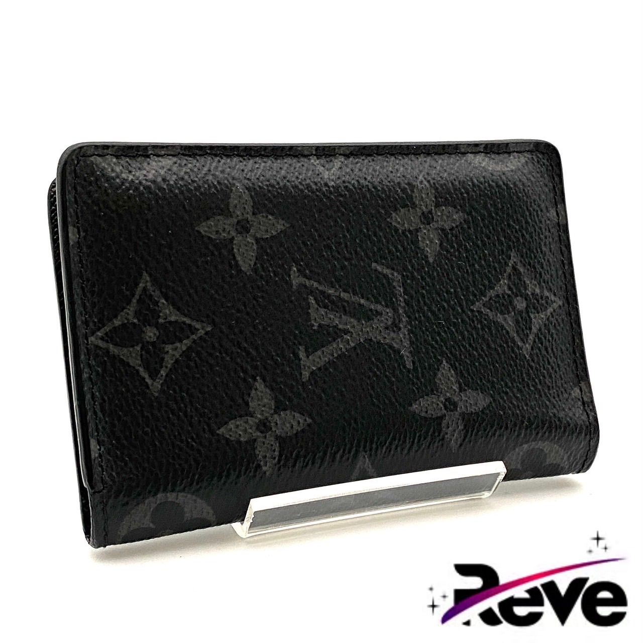 ルイヴィトン モノグラム エクリプス カードケース オーガナイザー ドゥポッシュ ブラック