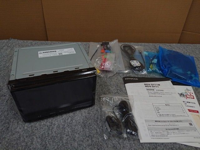 【未使用品】 【ケンウッド】 MDV-D711 メモリーナビ 7インチ 彩速ナビ カーナビ 2024年製