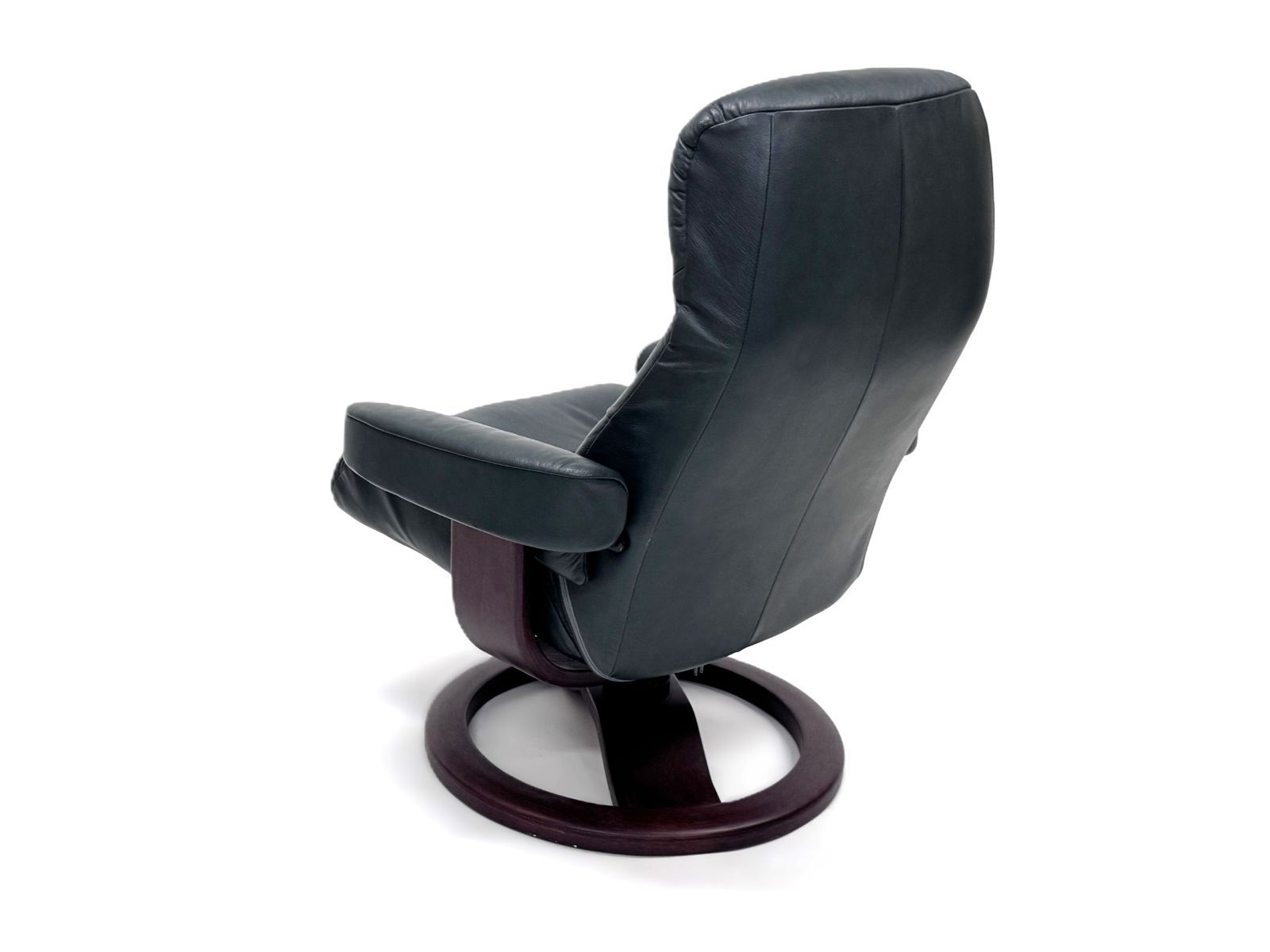 北欧ノルウェー Hjellegjerde イエリアーダ 本革 リクライニングチェア