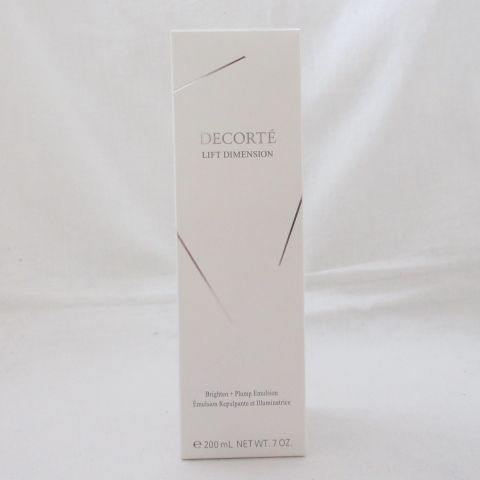 箱ダメージ コスメデコルテ リフトディメンション エバーブライト