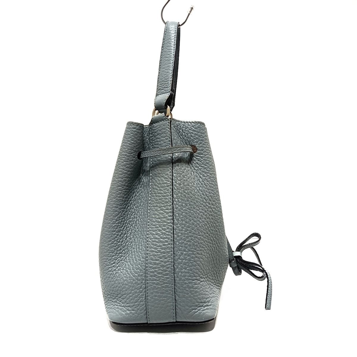 FURLA(フルラ) ハンドバッグ コスタンザ ブルーグレー 巾着型 レザー 