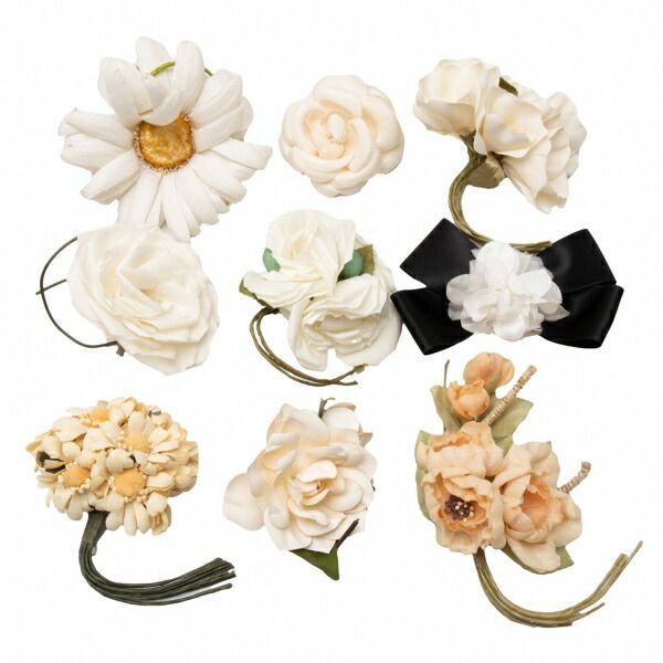 ピンクハウスPINK HOUSE フラワーコサージュセット マルチ - メルカリ