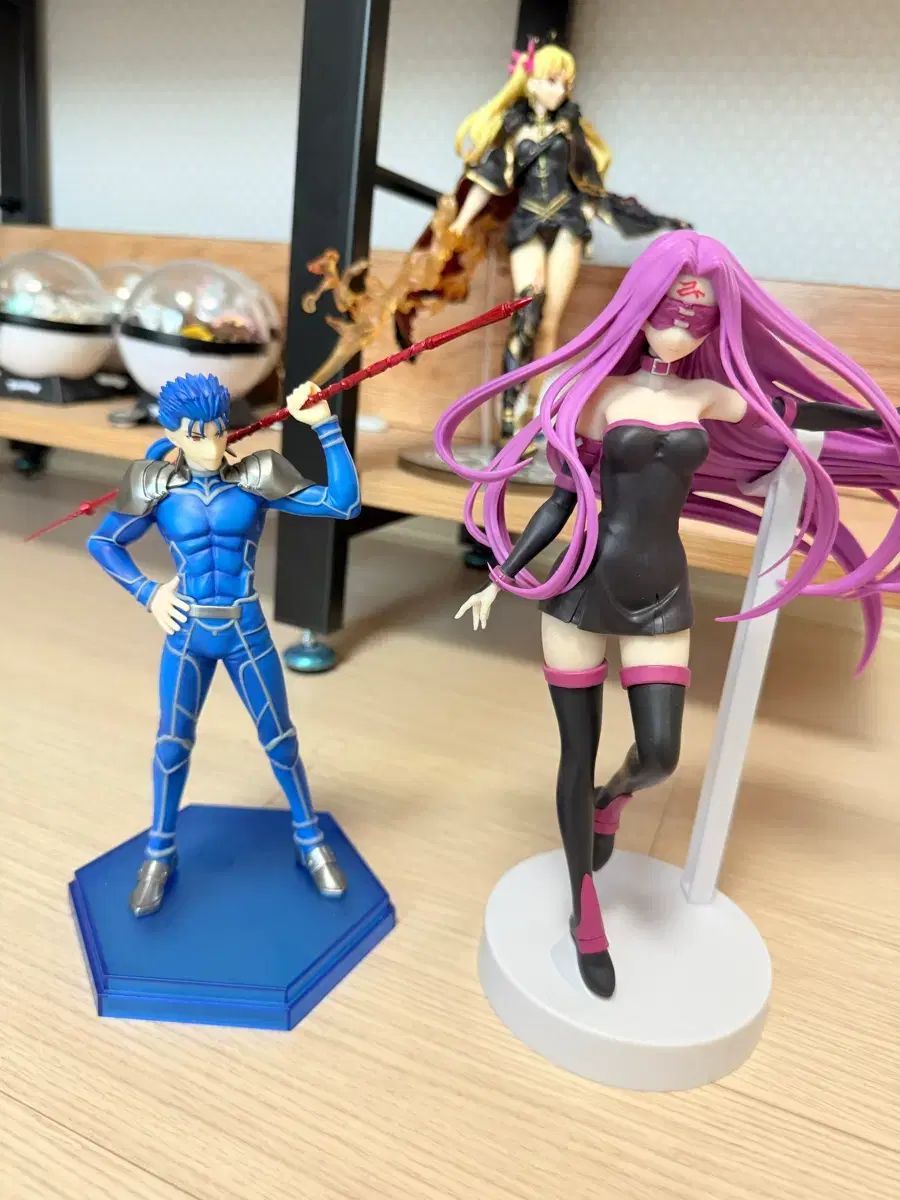 フェイト ランサー ライダー スカサ＆エルリザベート フィギュア ゲームグッズ その他 