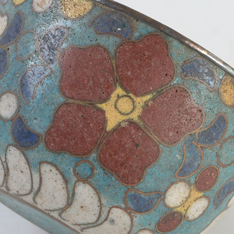 中国 古七宝琺瑯彩 酒盃 三客まとめて 桐箱付 M S454 - メルカリ