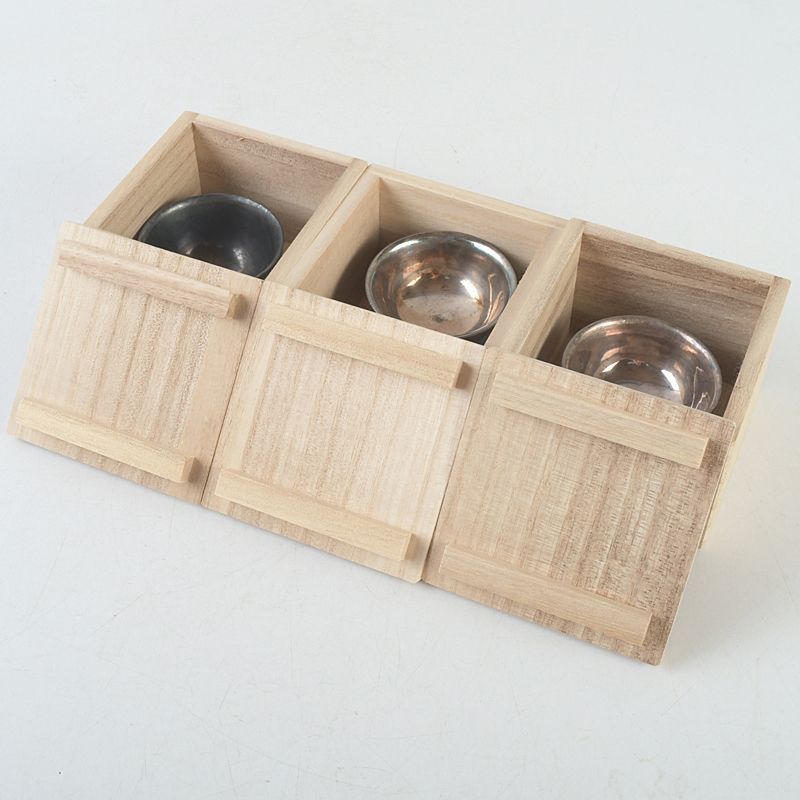 中国 古七宝琺瑯彩 酒盃 三客まとめて 桐箱付 M S454 - メルカリ