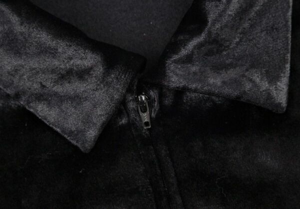 トリココムデギャルソン　黒 ファー襟 ジップアップ トリココムデギャルソン 黒 ファー襟 ジップアップ
