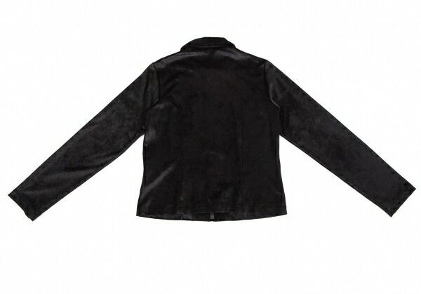 トリココムデギャルソンtricot COMME des GARCONS ベロアジップアップ