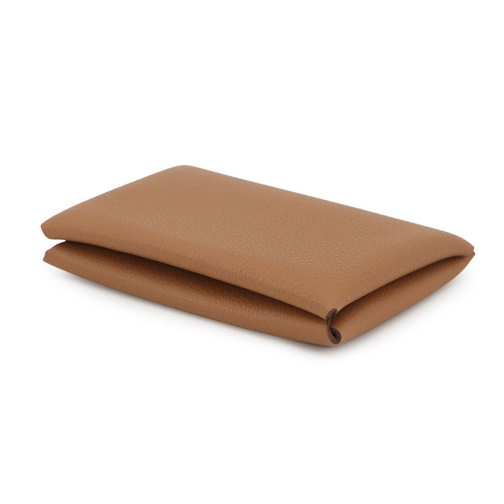 エルメス カードケース カルヴィ ゴールド エバー W刻印 HERMES 名刺入れ