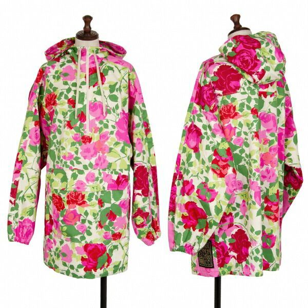グッチGUCCI ケンスコットフラワープリントアノラックパーカー オフ