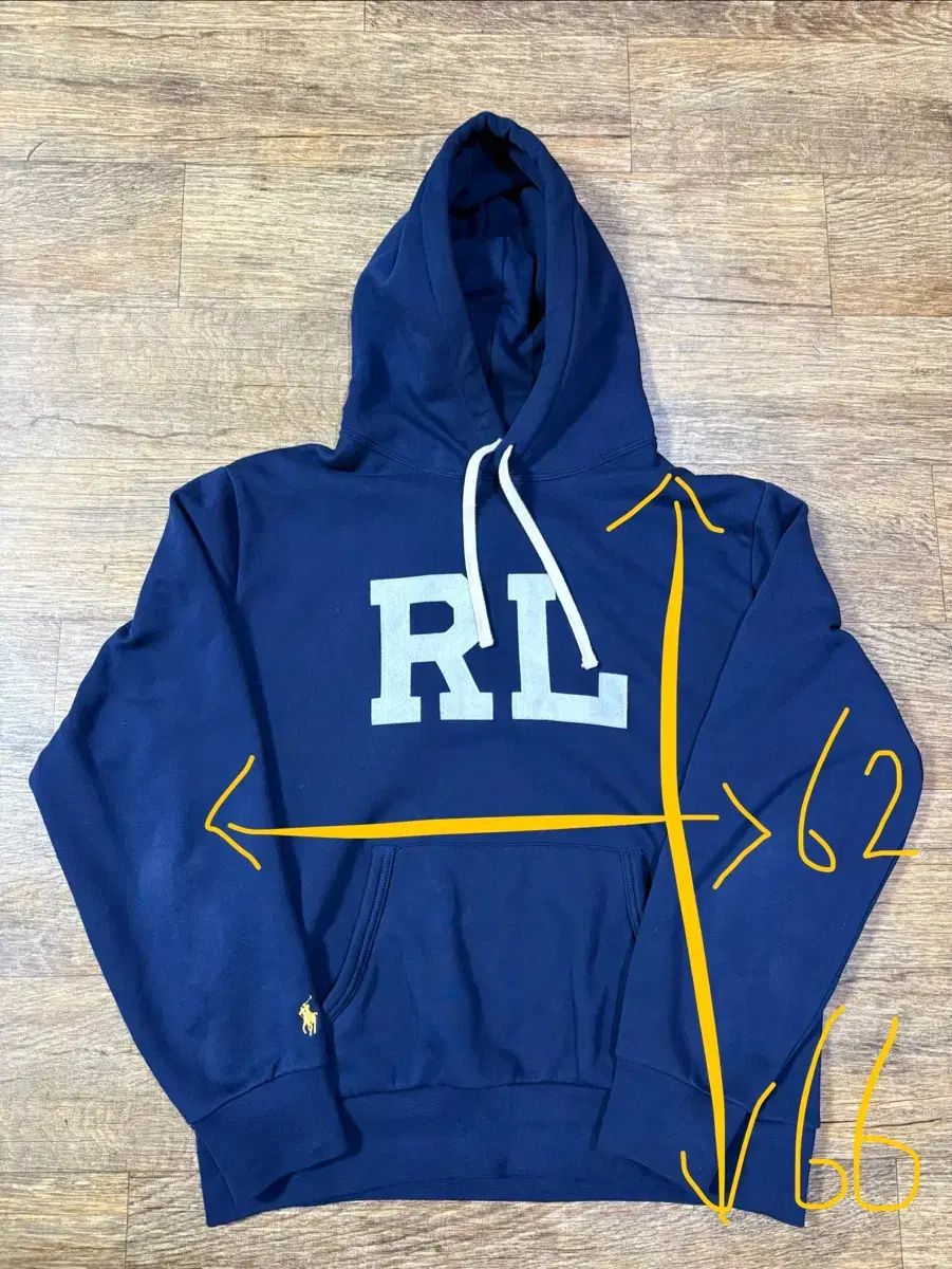 ポロ RL ロゴ パッチ プルオーバー フーディー