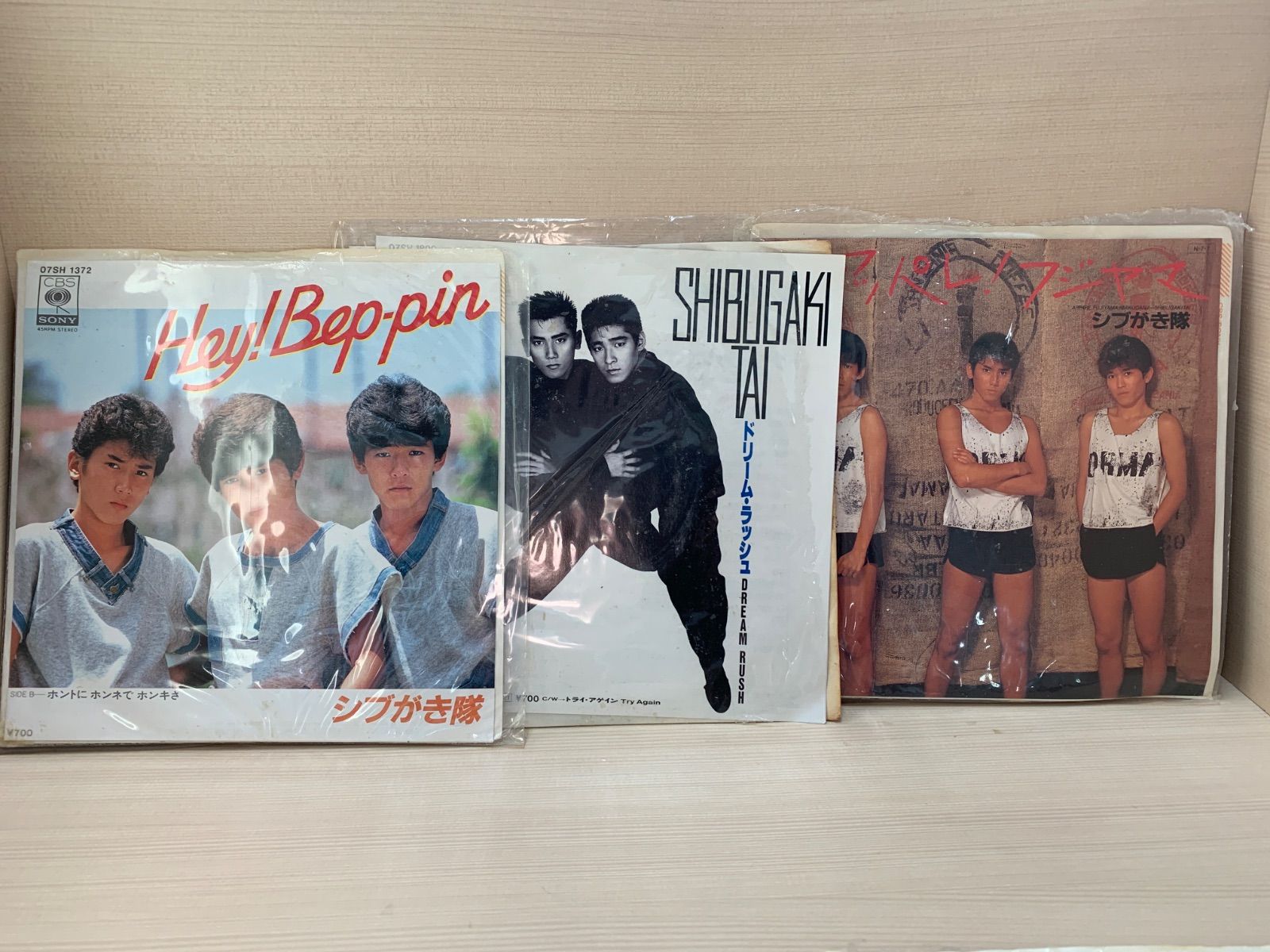 シブがき隊 レコードセット - メルカリ