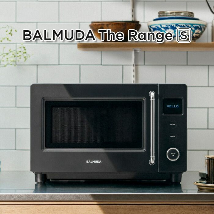 バルミューダ 電子レンジ BALMUDA The Range S 20 L ブラック KRN 01 JP BK 単機能レンジ シンプル おしゃれ コンパクト