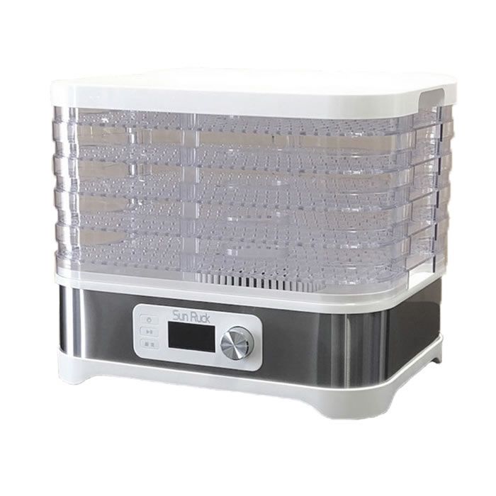 SunRuck フードドライヤー 食品乾燥機 5段トレイ SR EFD 010 果物 野菜 乾燥 ドライフルーツ 乾燥機 自家製 サンルック