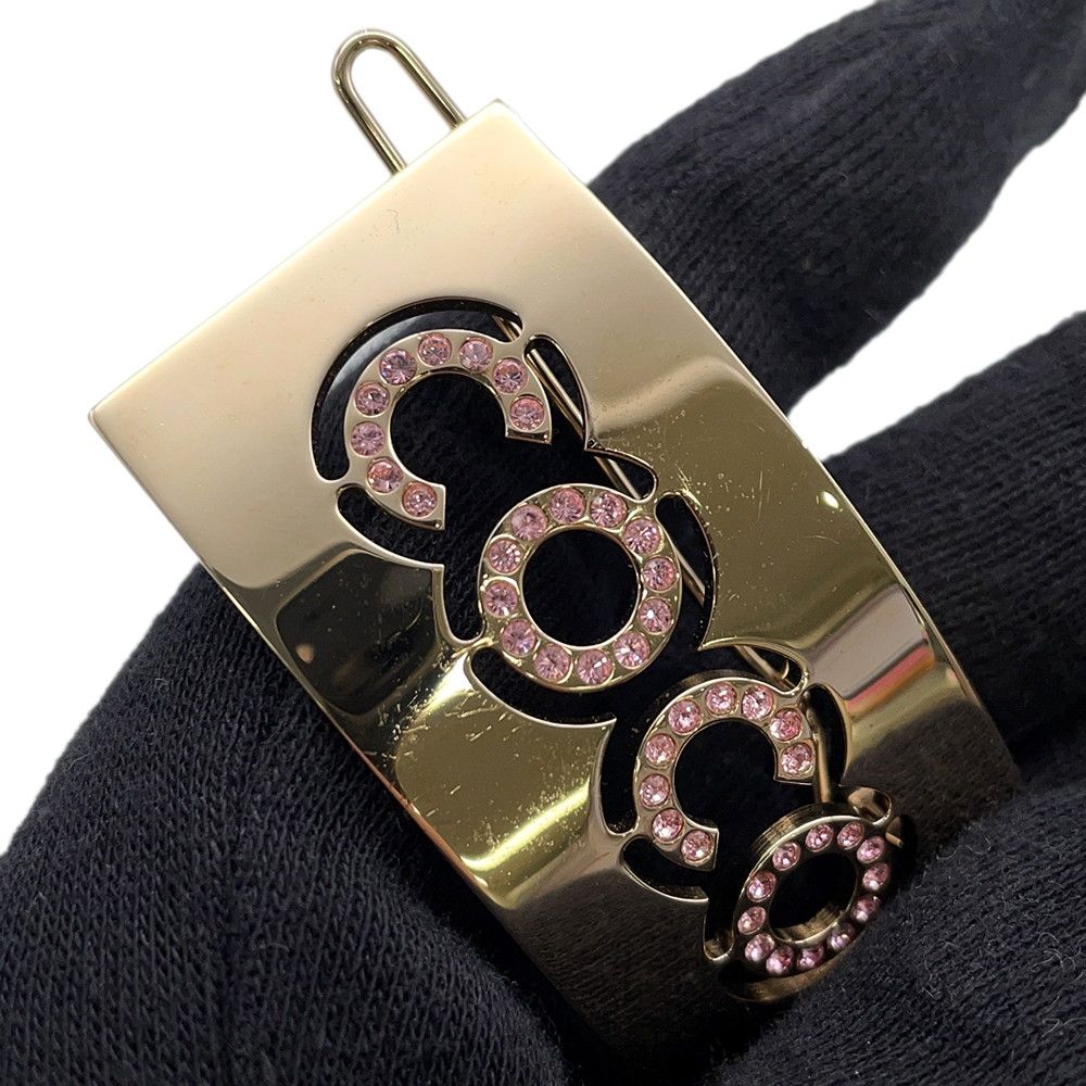 シャネル バレッタ COCO ラインストーン CHANEL アクセサリー 【公式通販】