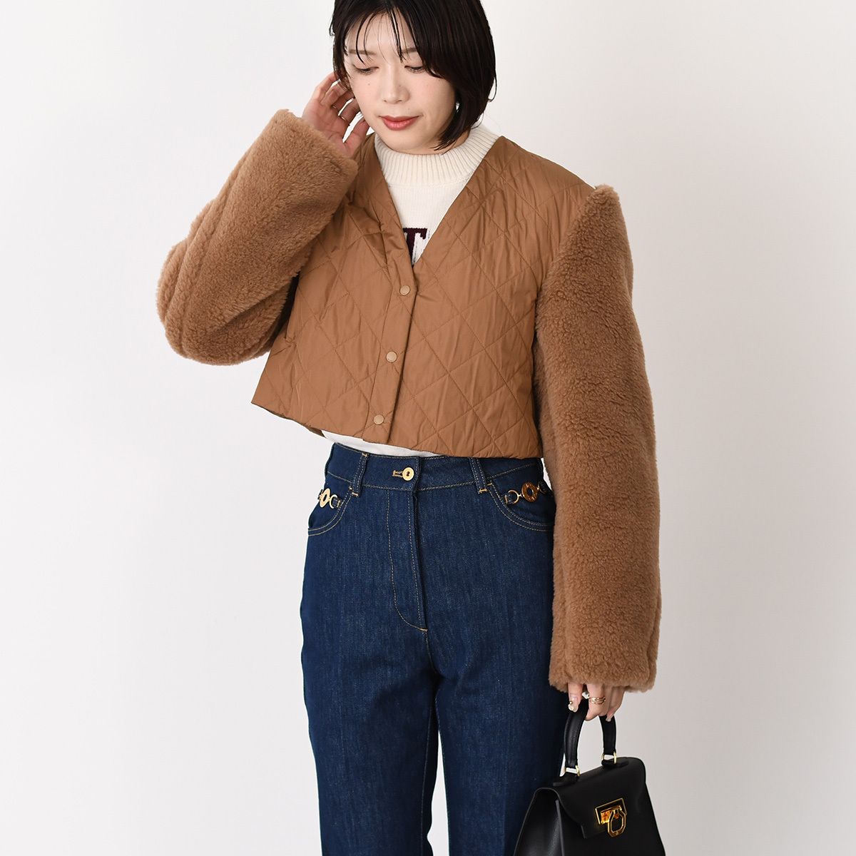 Max Mara マックスマーラ SANTOS サントス テディベア 2WAY クロップド
