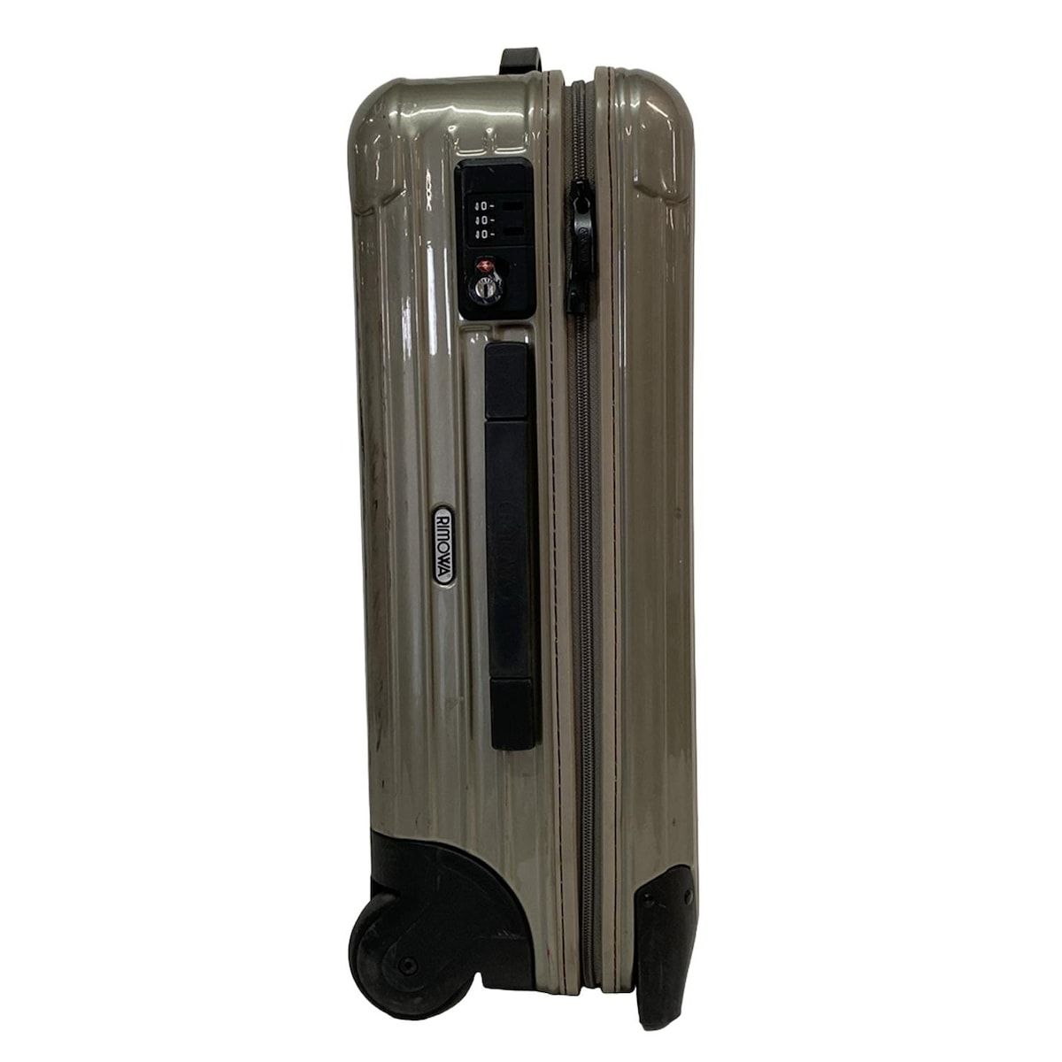 RIMOWA リモワ キャリーバッグ - グレーベージュ TSAあり ダイヤルロックなし