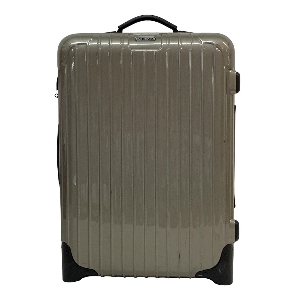 RIMOWA リモワ キャリーバッグ グレーベージュ TSAあり ダイヤルロックなし