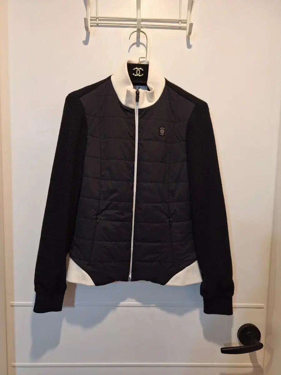 ワイドアングル レディース ゴルフウェア ニット ダウン